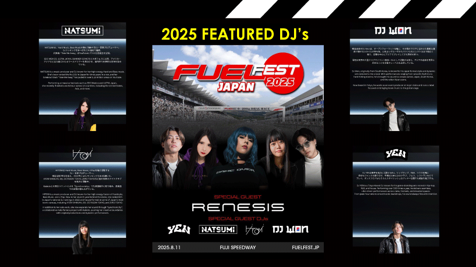 2025 FEATURED DJ's / RENESISI